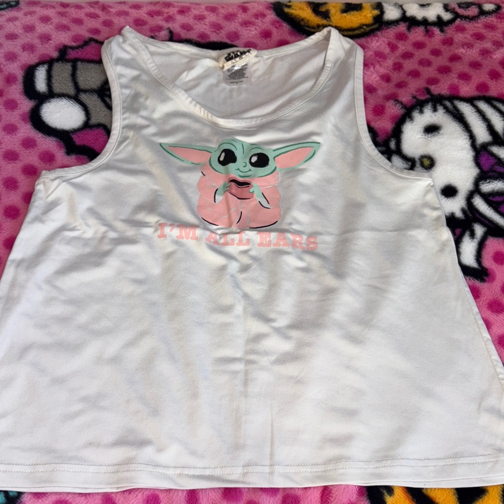 Baby Yoda Star Wars Tank Top